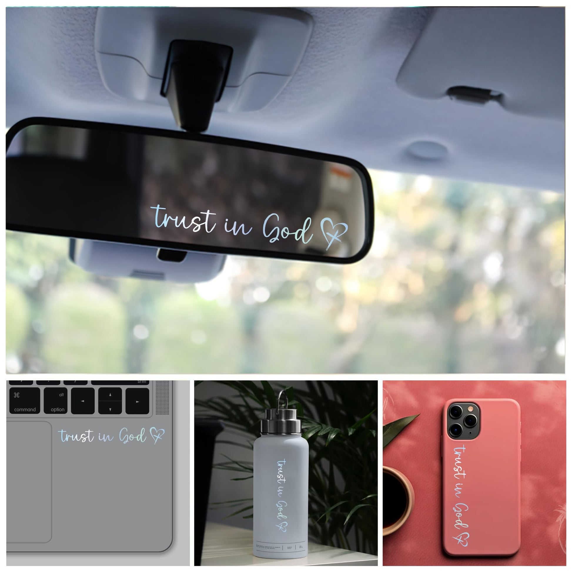 GraceView – Inspirational Car Stickers Set
