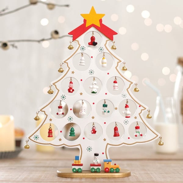 FestiveCraft – DIY Wooden Christmas Tree Decoration Set