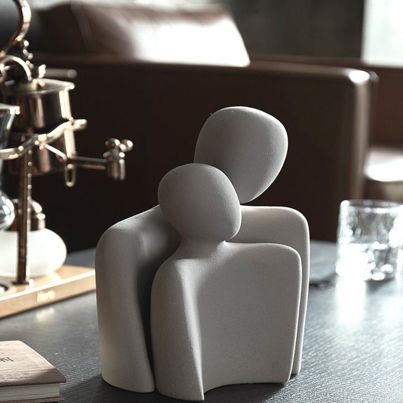 TenderTouch - Abstract Couple Art Piece