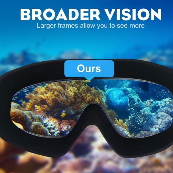 HydroFit | Anti-Leak Swimming Glasses