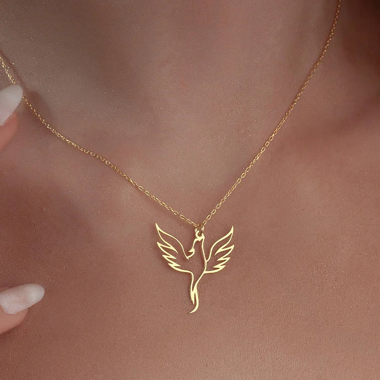 InfernoRise – Fire Bird Phoenix Pendant