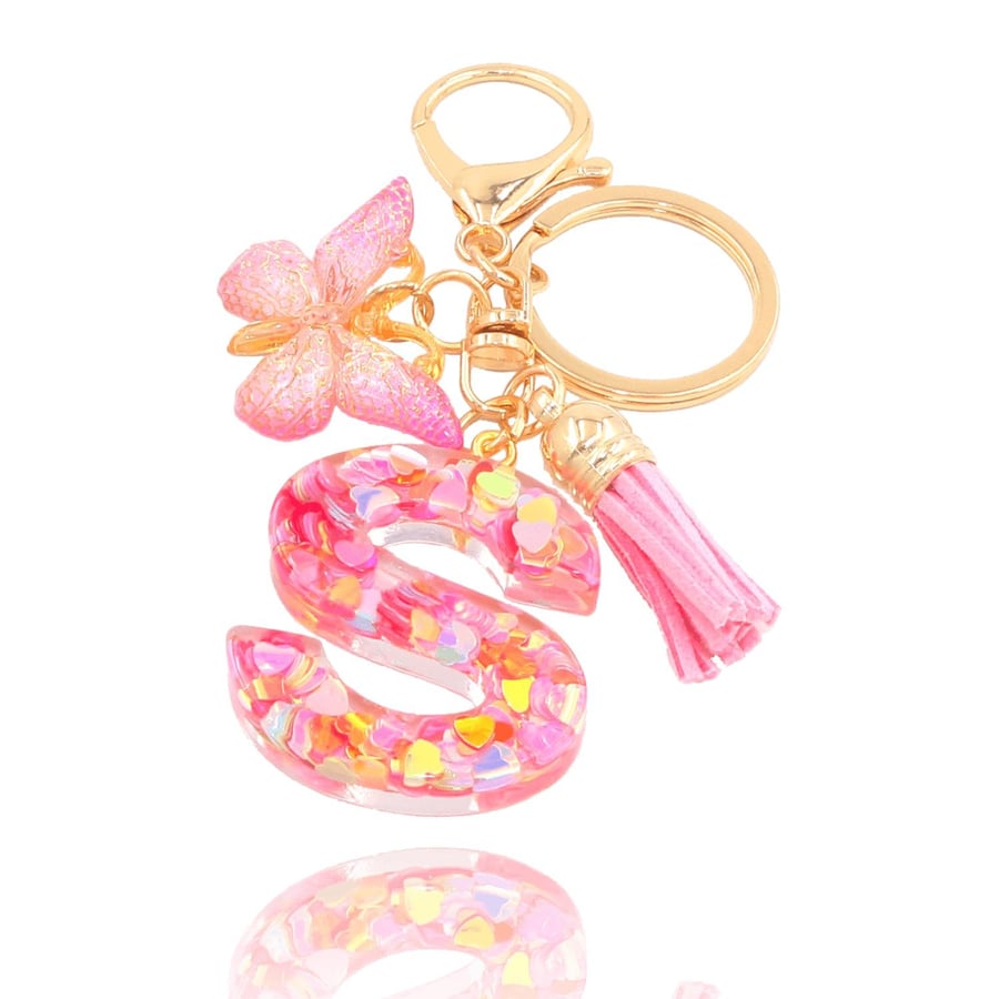 CharmKey – Personalized Initial Letter Keychain