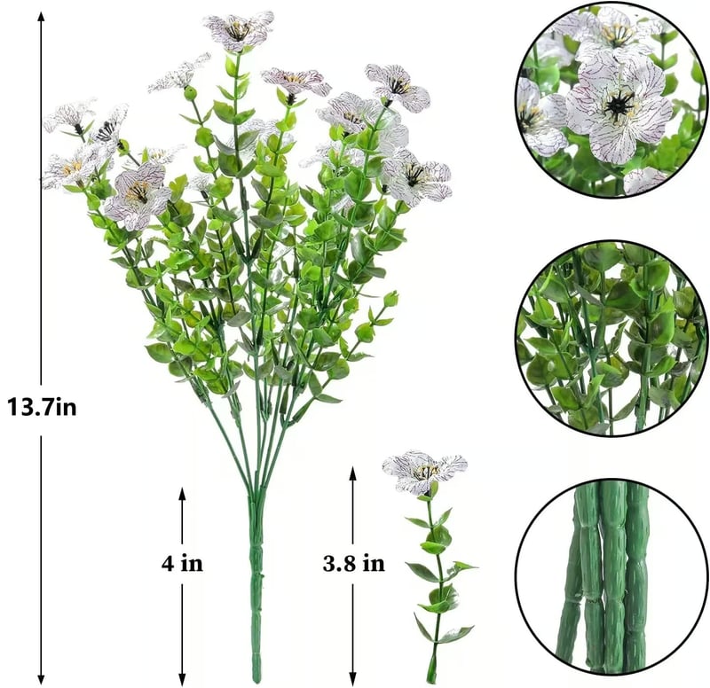 GardenGlow – Weatherproof Faux Flowers for Outdoor Beauty