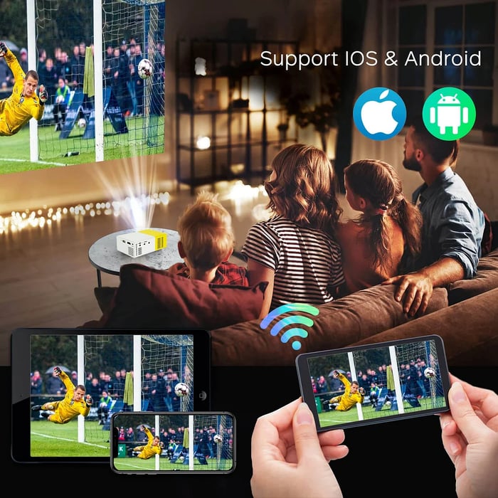 VisionLite – Mini HD Home Projector