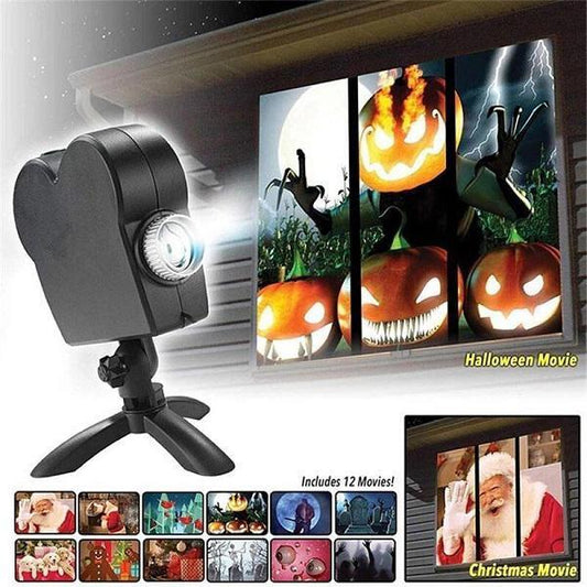 GhostGlow – Haunted Halloween Projector Lamp