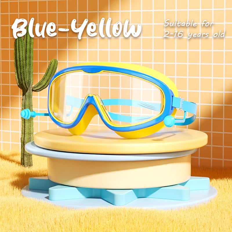 AquaView |  Wide-Lens Waterproof Swim Goggles