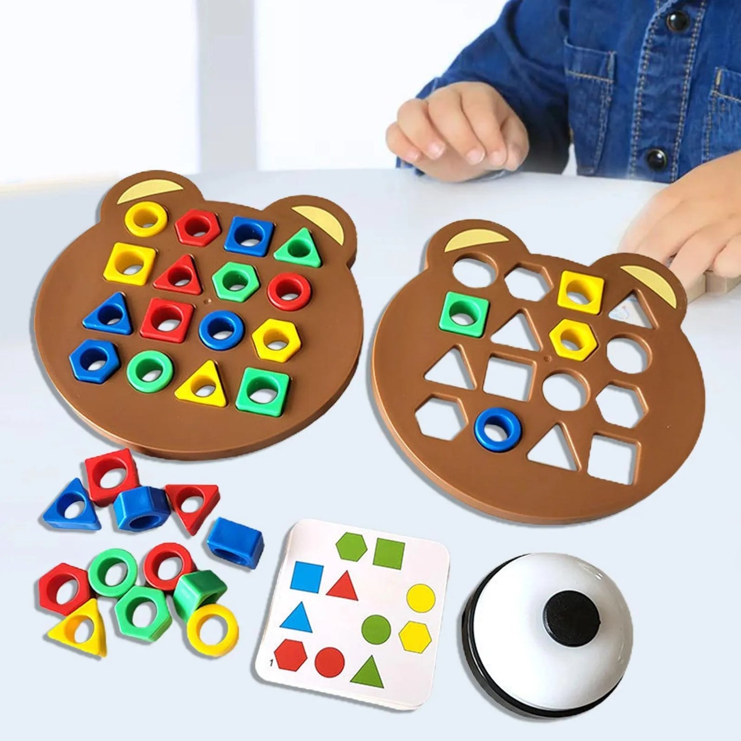 ShapeWise – Montessori Wooden Shape Matching Puzzle Game
