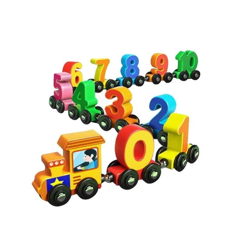 NumRail – Magnetic Number Train Set for Kids