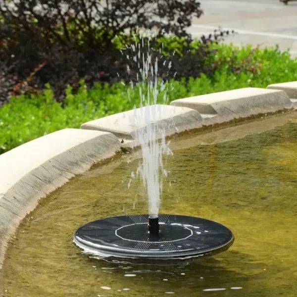 EcoRipple - Solar Garden Fountain