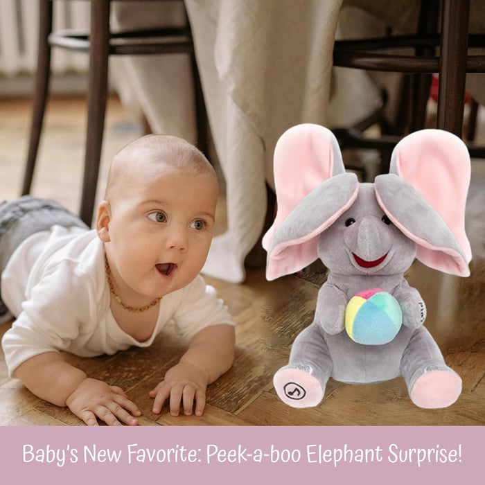 TrumpyJoy – Cuddly Music Elephant for Kids
