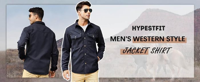 TimberWear – Men’s Flannel-Lined Shacket Jacket