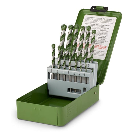 VersaDrill | Heavy-Duty Multipurpose Drill Bit Set (13 Pieces)