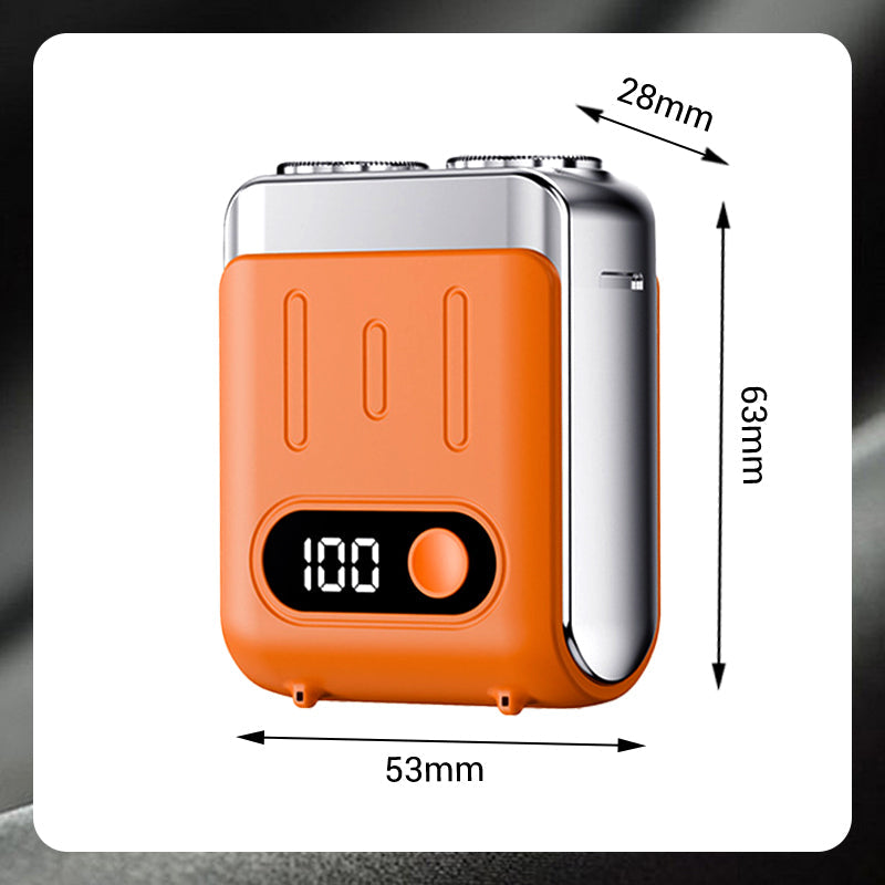 SmoothEdge – Compact Rotary Electric Shaver for Men