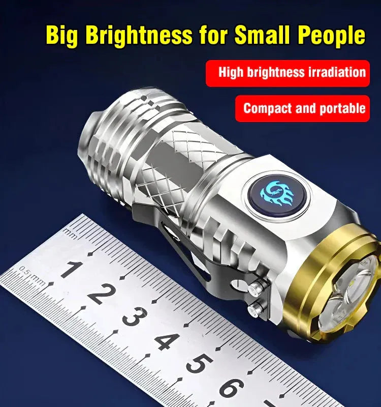 TriEyeMonster-The German Mini Super Power Flashlight