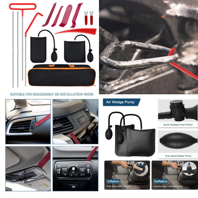 AutoGrip - Complete Car Retainer Clips Set with Remover