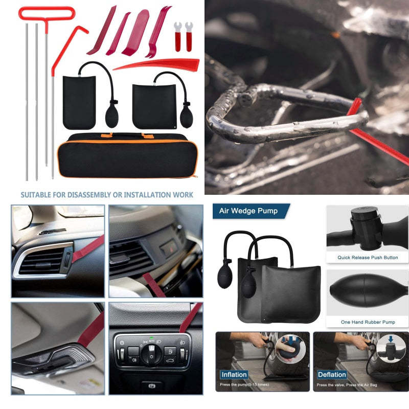 AutoGrip - Complete Car Retainer Clips Set with Remover