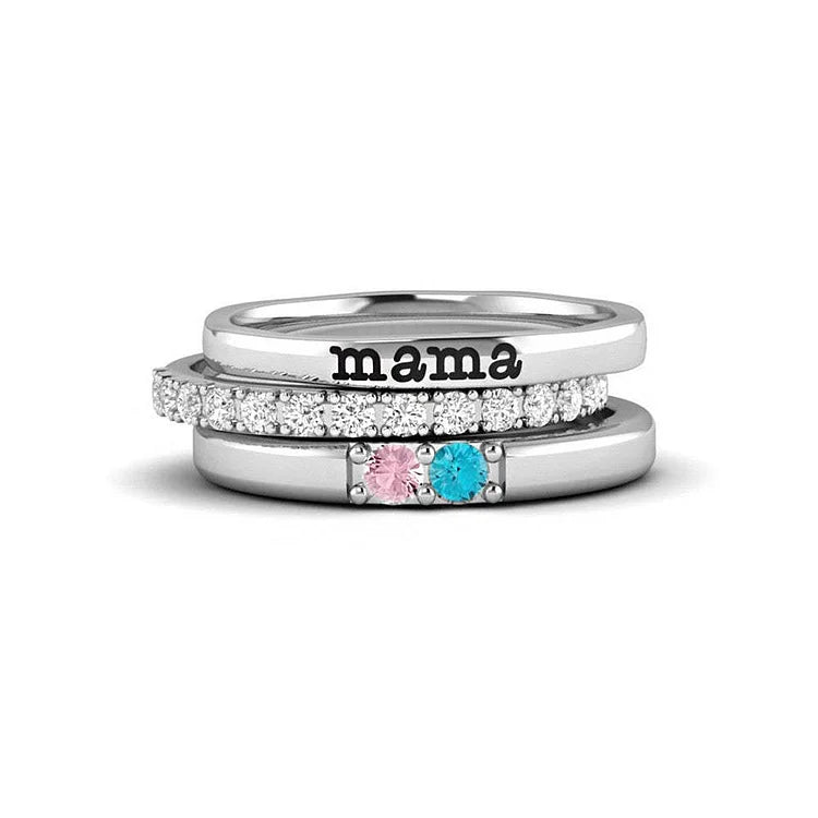 EternaGem – Custom Family Birthstone Ring