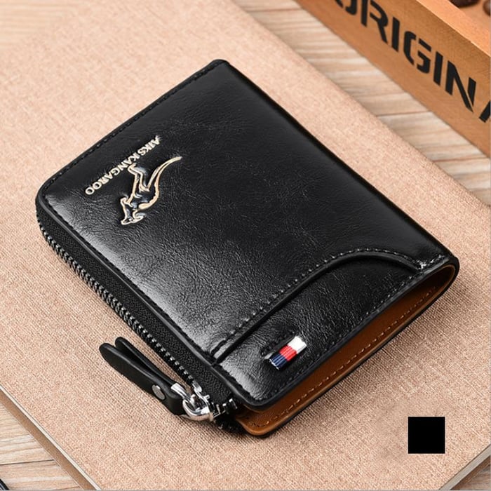 TitanFold – Sleek Zipper Wallet