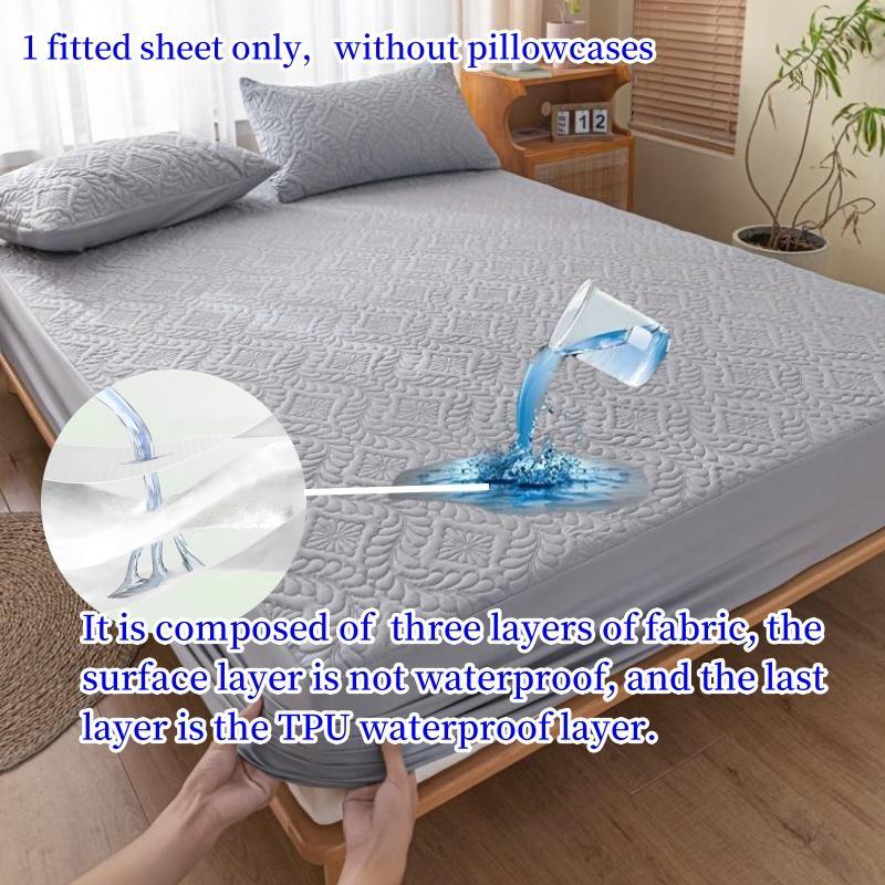 SleepHaven – TripleShield Quilted Mattress Protector