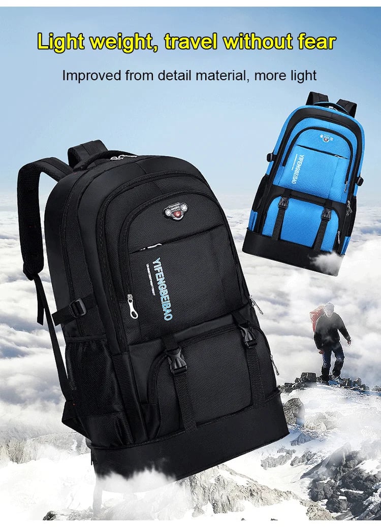 FlexPack - Expandable Oxford Travel Backpack