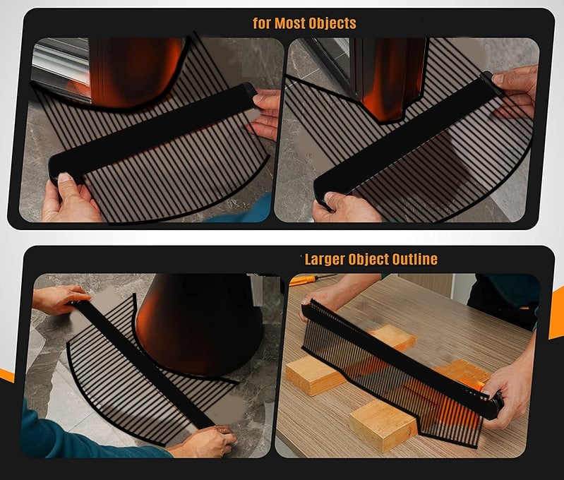 EdgeCraft – Multi Use Contour Gauge Fitting Tool