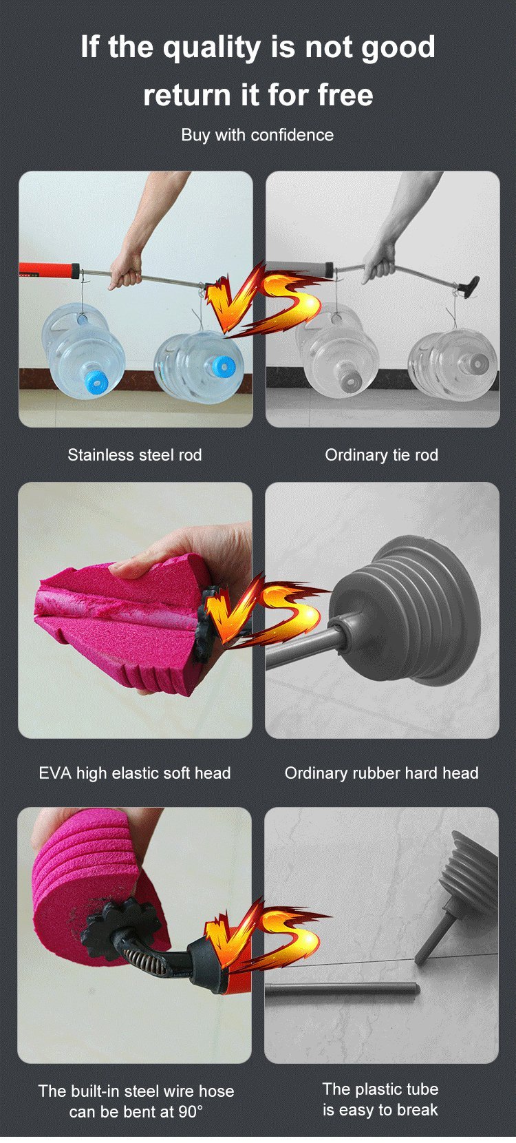 PowerFlush – Air Pressure Toilet Plunger
