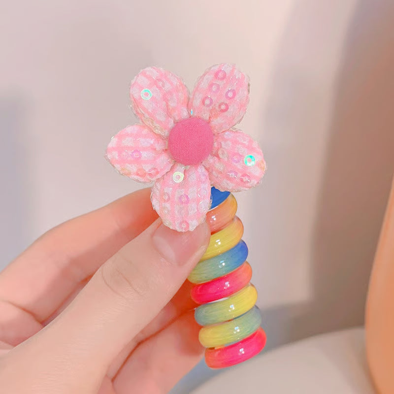TwistyBloom – Colorful Spiral Hair Bands