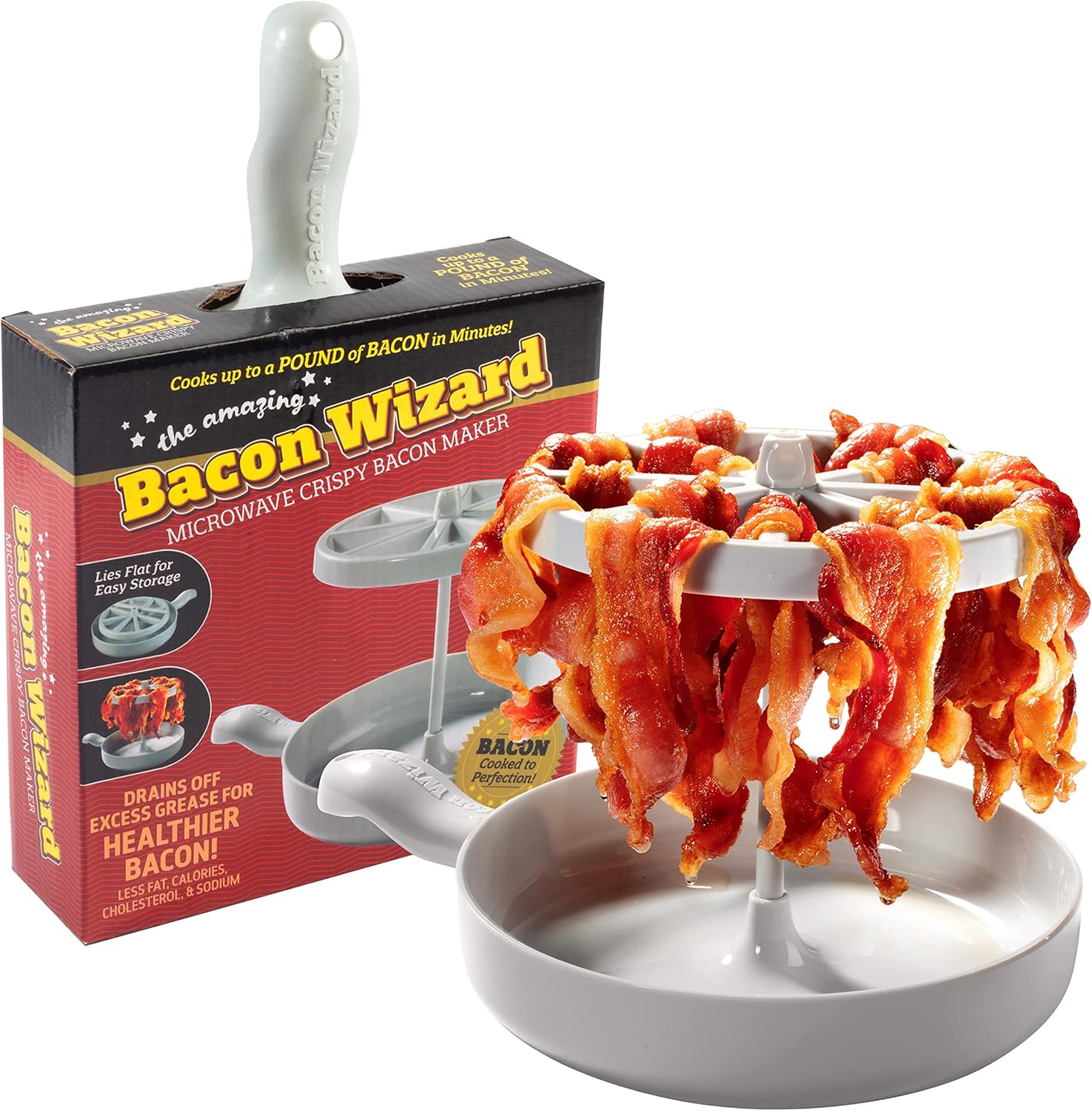 CrispyWave – Bacon Wizard Microwave Cooker