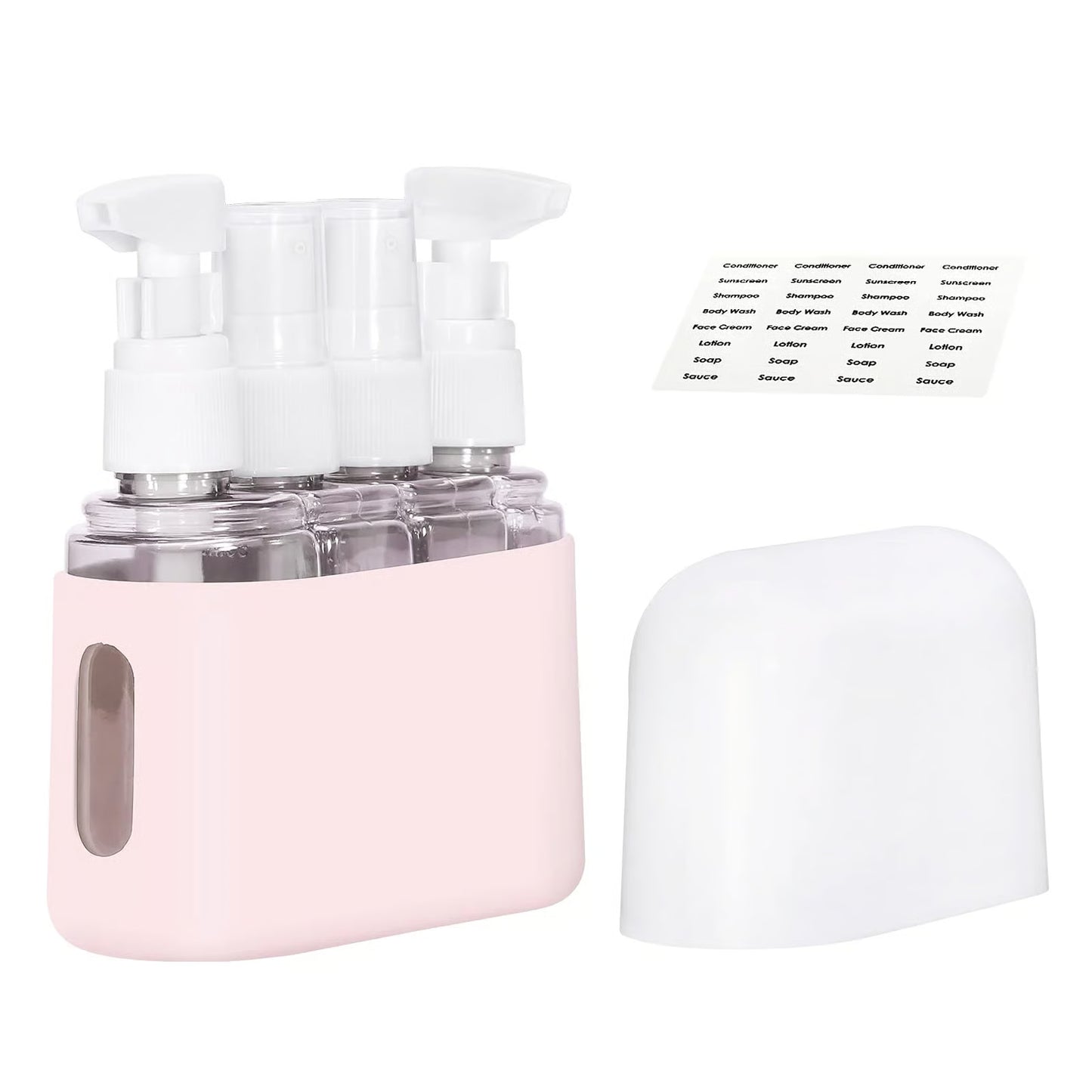 PackEase – Portable Shampoo Dispenser Kit