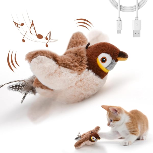 ChirpMate – Interactive Chirping Bird Cat Toy