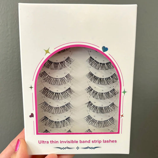 Invisi-strip Lashes 7 Pairs Pre-Mapped Strips Ultra Thin Design