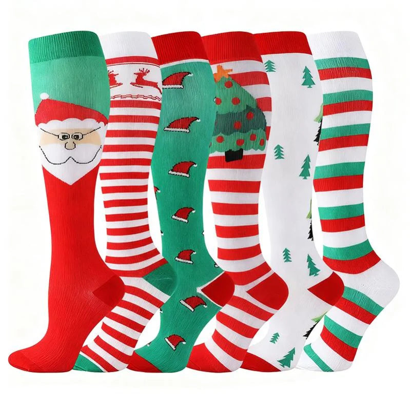 StrideBoost – Vibrant Compression Socks