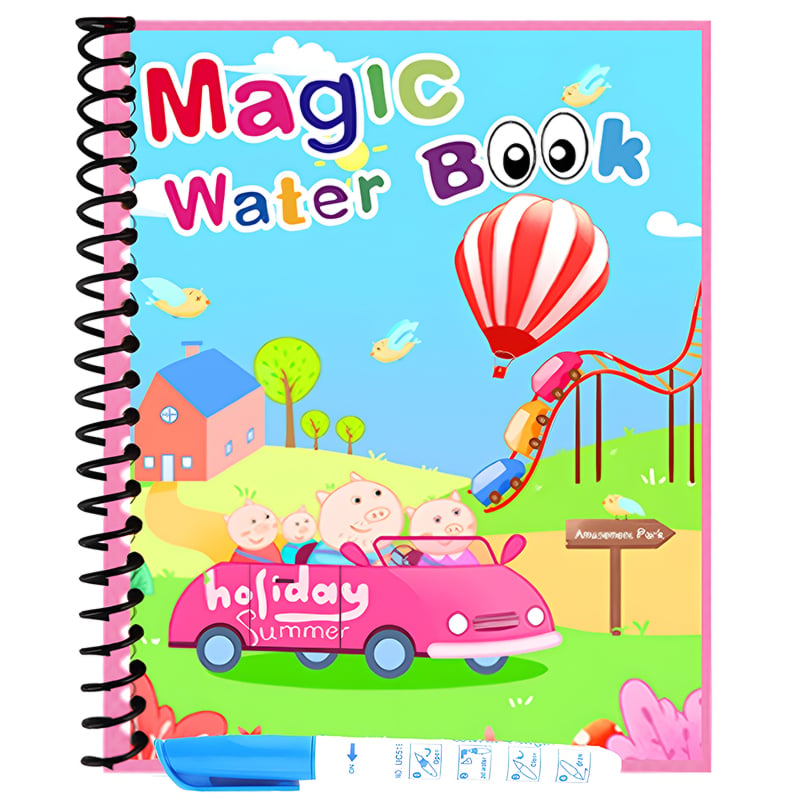AquaMagic – Interactive Water Coloring Book