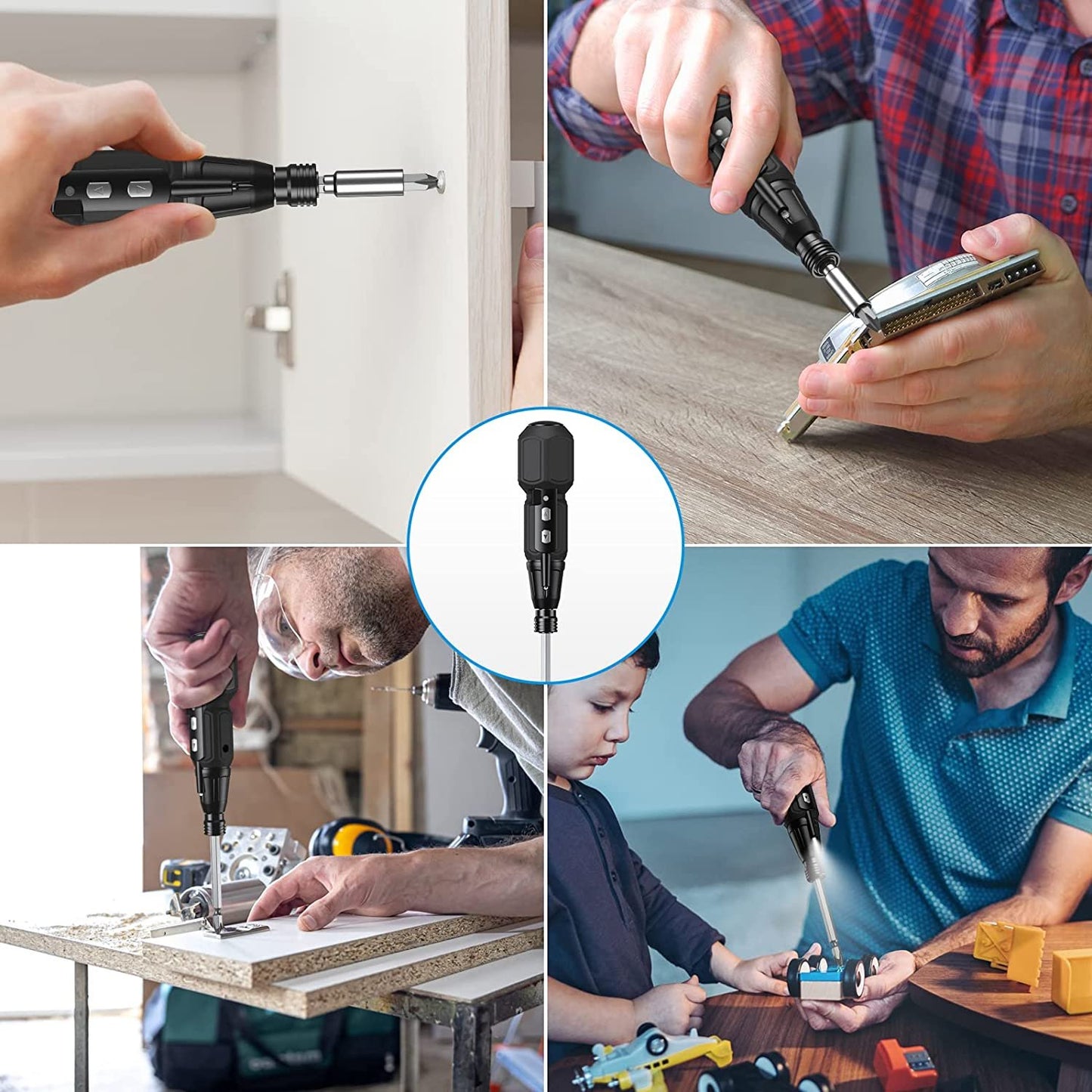 TorqueMaster – Cordless Electric Screwdriver Kit