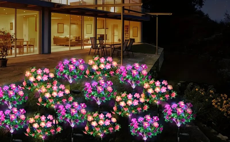 FloraShine - Solar Decorative Flower Lights