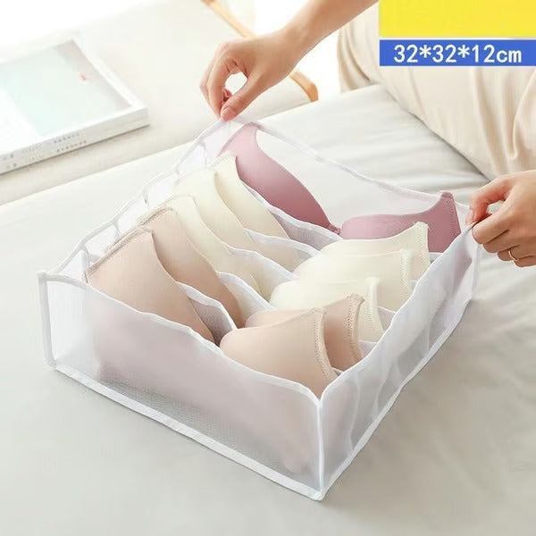TidyNest – Foldable Wardrobe Clothes Organizer