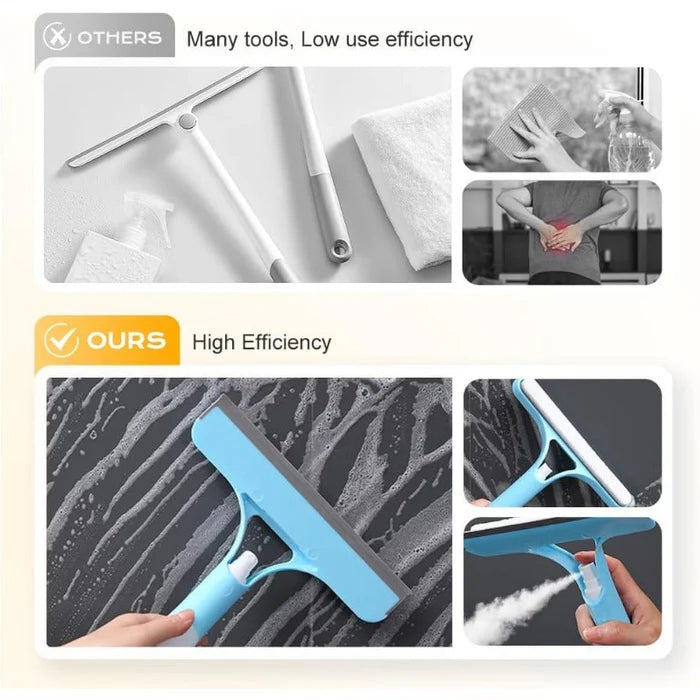 BrightSwipe – Spray Scrub-Squeegee Multi-Surface Cleaner