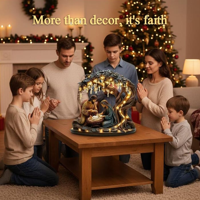 HolyGrace – Christmas Nativity Figurine Set