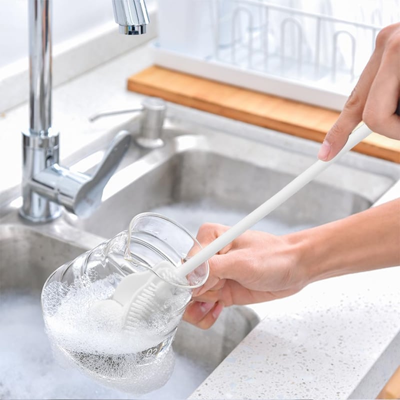 SparkleSip – Silicone Bottle Cleaning Brush