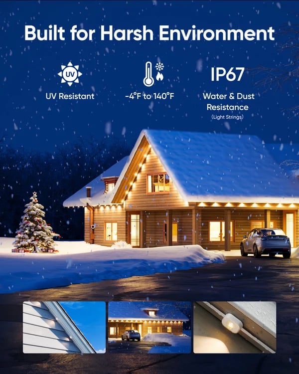 RainbowGlow – Smart Outdoor LED Light