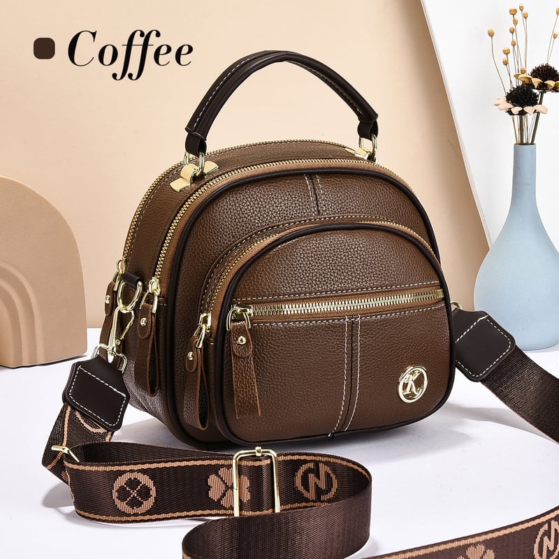 CarryWise – Multifunctional Leather Shoulder Bag
