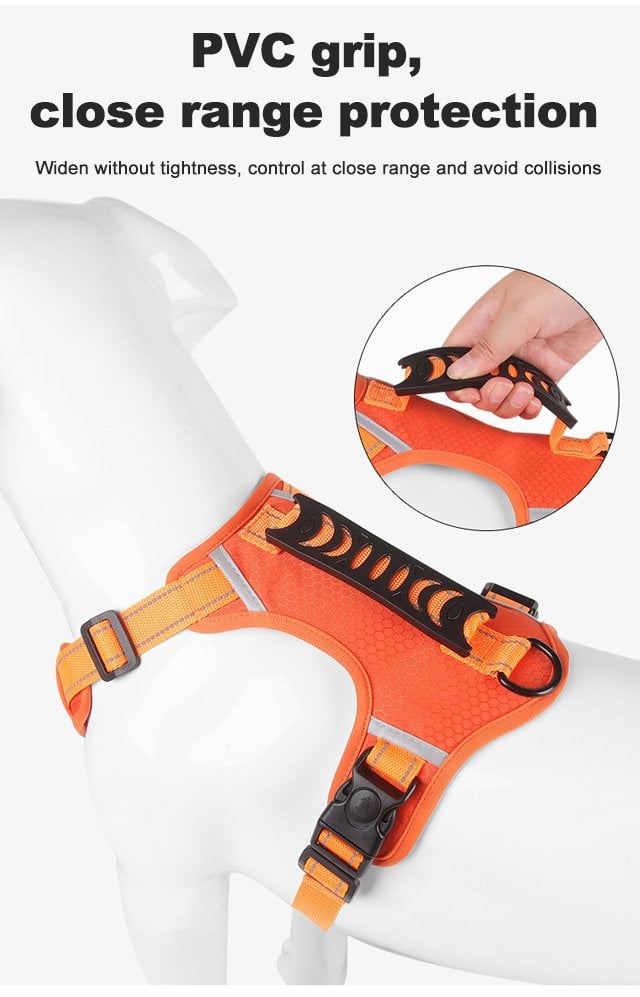 HappyTrek - Front-Leash Control Harness for Dogs