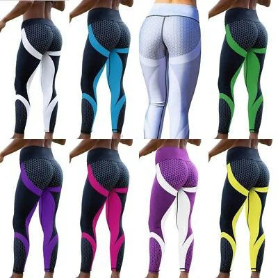 FLEXA - 4-Way Stretch Yoga & Workout Leggings
