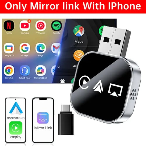 DriveSync – Wired to Wireless CarPlay Converter for iOS