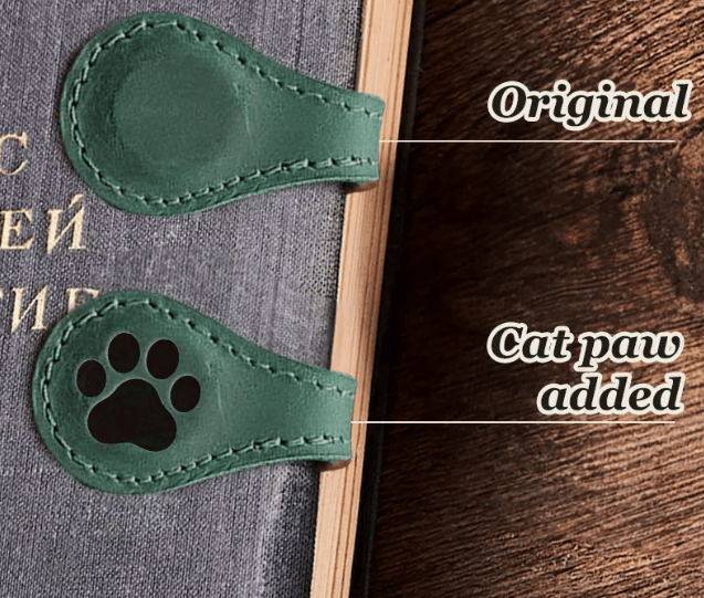 ReadLux - Stylish Leather Bookmark for Book Lovers