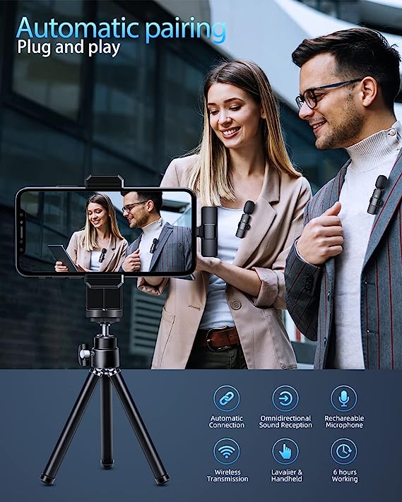 EchoClip – Wireless Lavalier Mic
