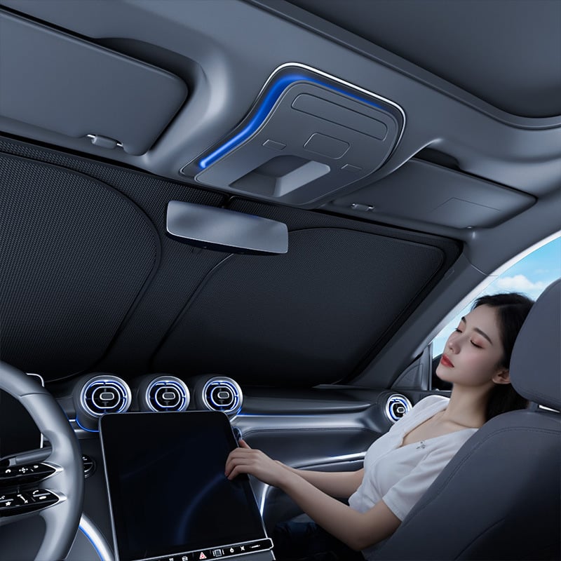 HeatHalo – Cooling Car Sunshade