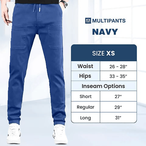 MultiPants – Durable Multi Pocket Stretch Cargo Pants