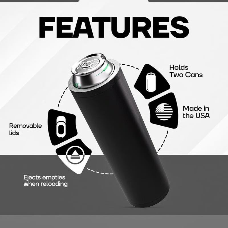 AmmoMate – Double Tactical Can Holder