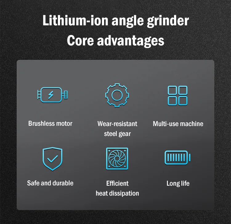 PowerEdge – Compact Brushless Angle Grinder